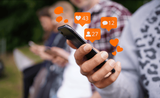 Social Media - Follower, Likes und Kommentare
